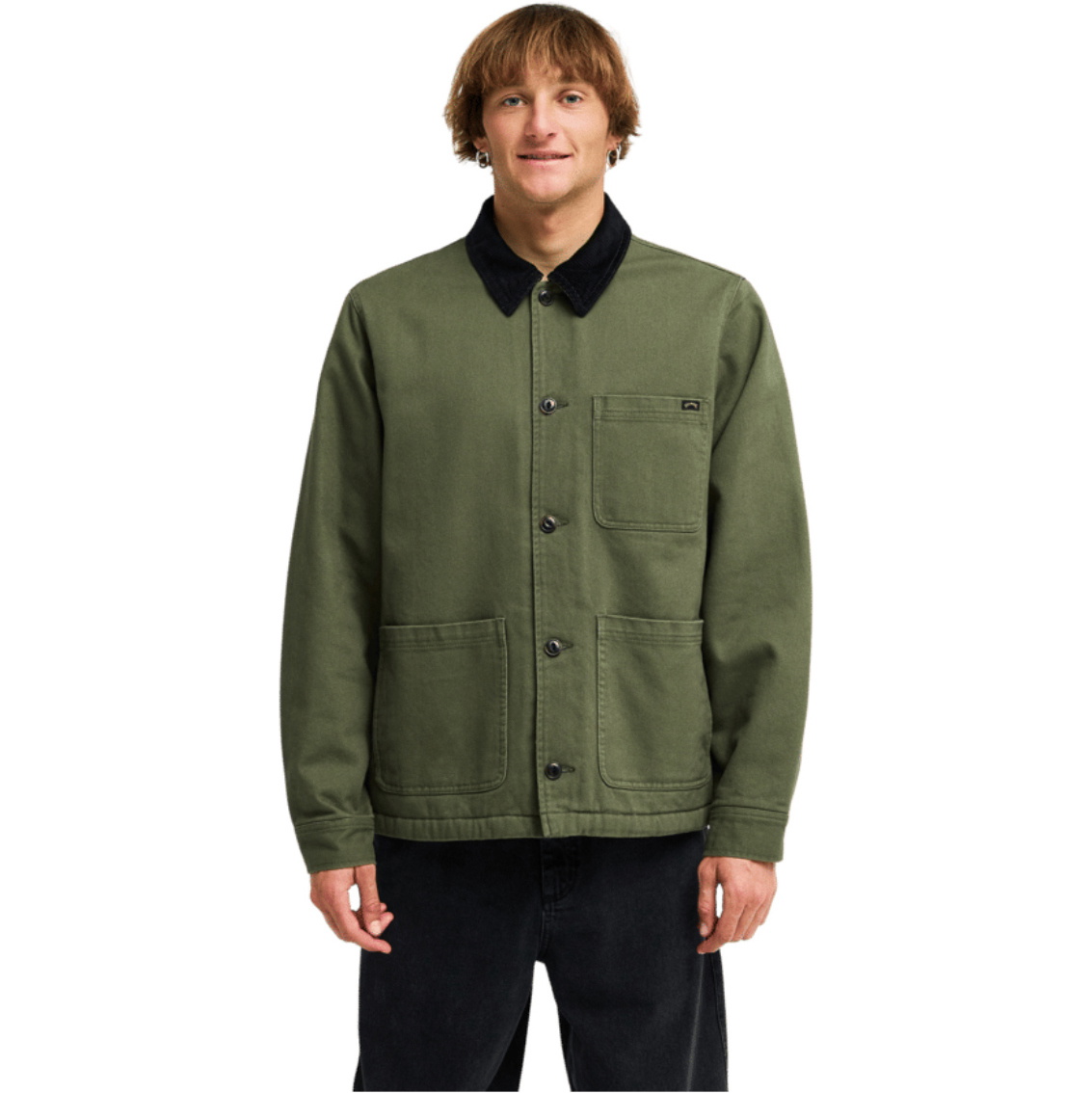 2026 Billabong Mens Chore Jacket EBYJK00150 - Riffle Green